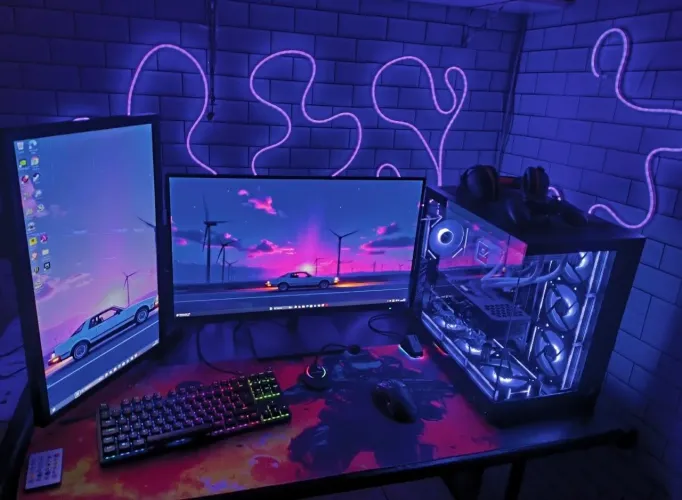 Pc Gamer Completo - Ryzen 7 5700x - Rtx3080 - 1tb M2 - 16Gb