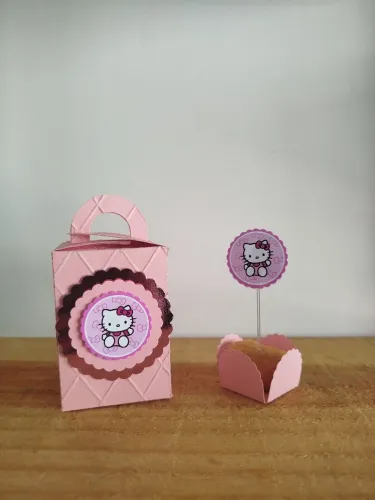 Lembrancinha caixa temas variados