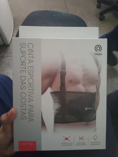 Cinta Esportiva Para Suporte das Costas