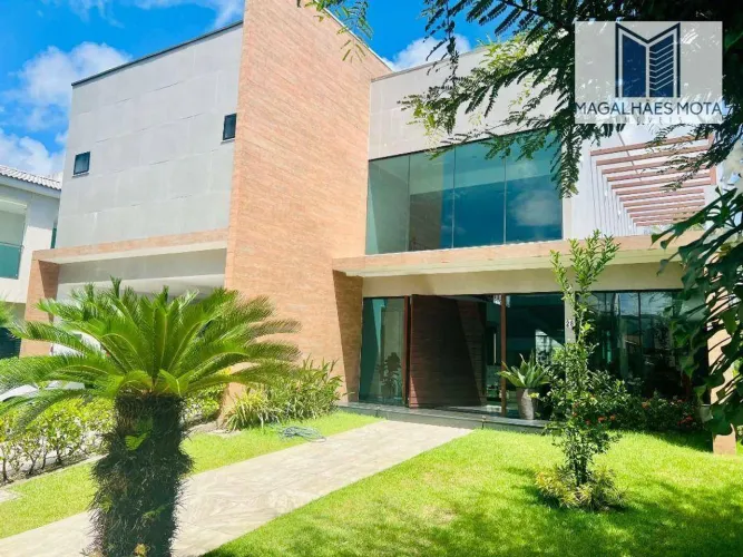 Casa com 4 dormitórios à venda, 400 m² por R$ 3.600.000,00 - Condomínio Alphaville Fortale