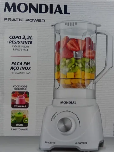 Liquidificador Mondial. Novo lacrado de fábrica