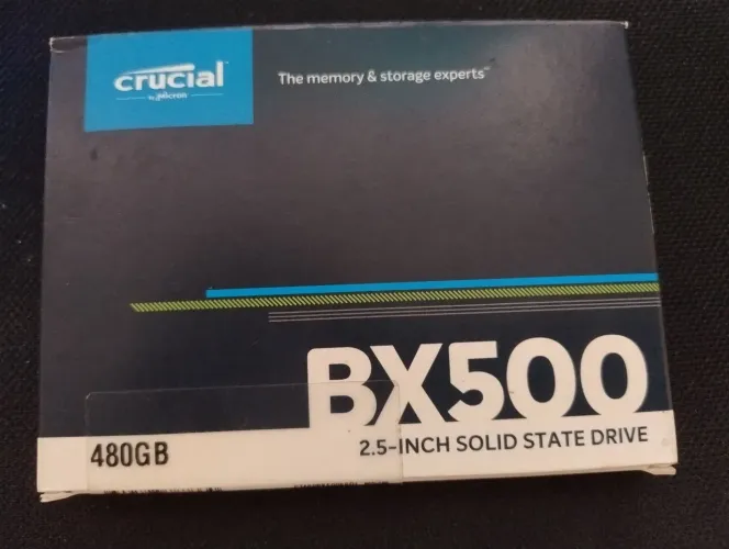 Vendo SSD Crucial 480GB Novo