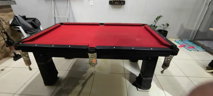 Mesa de sinuca gourmet 