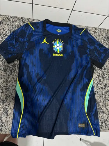 Camisa Brasil x Jordan jogador 
