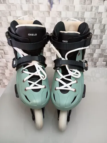 Patins marca oxelo com kit completo tamanho 39