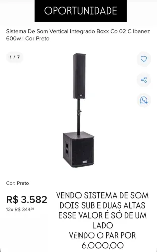 Som Boxx - Sub e Satélites Profissional