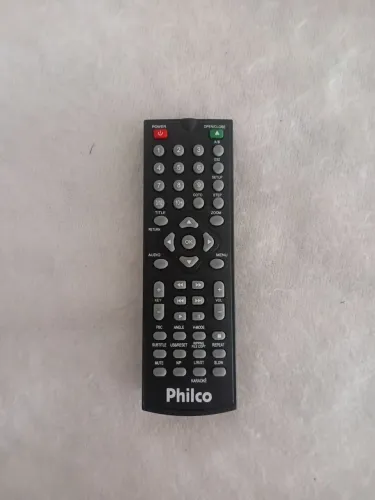 controle remoto para reprodutores de DVD Philco bom para os modelos PH136 e PH150