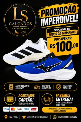 Sapatos esportivos