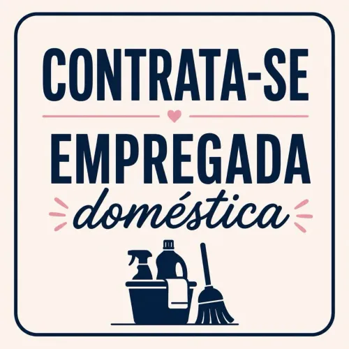 Contrata-se Doméstica