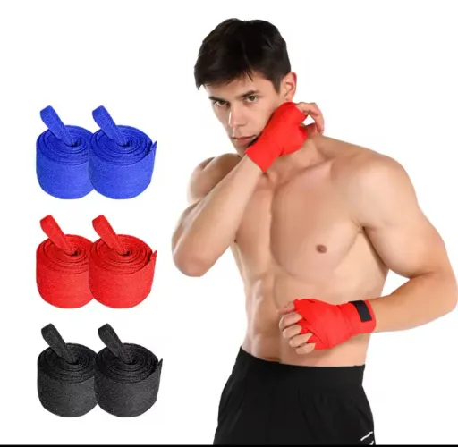Bandagem (par) 3 metros para Muaythai, Sanda, kickboxing, MMA, Artes Marciais