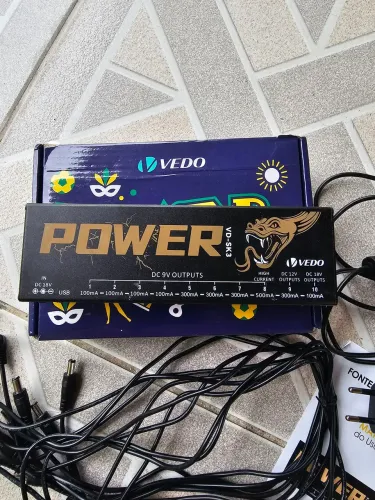 Fonte Isolada p 10 pedais Vedo