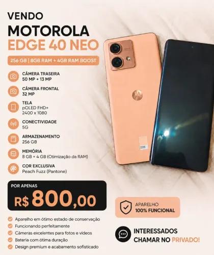Célula Edge 40 neo usado