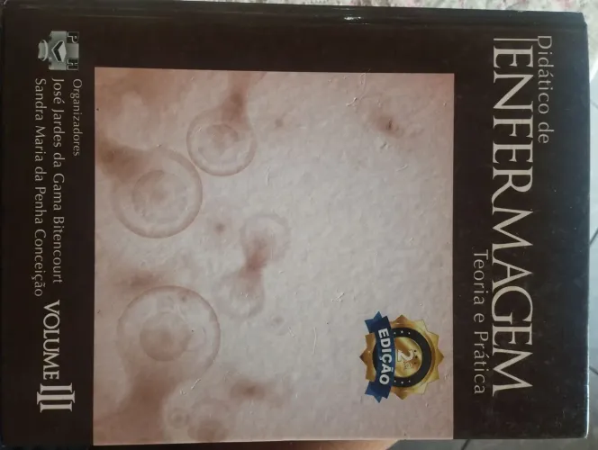 DIDÁTICO DE ENFERMAGEM TEORIA E PRATICA VOLUME III