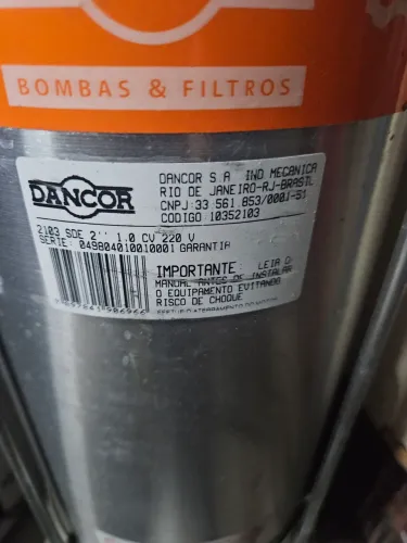 Bomba Dancor zero 1cv
