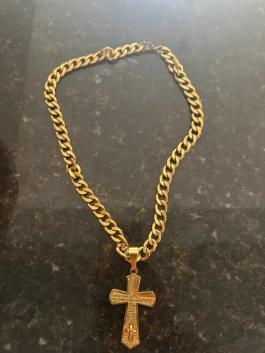 Cordão banhado a ouro