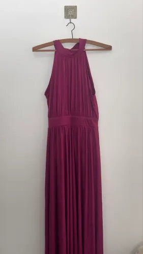 Vestido de festa G fúcsia 