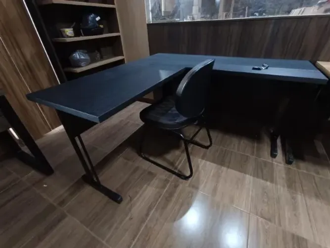 MESA L SEM GAVETA 150X150X60 ENTREGAMOS COM FRETE