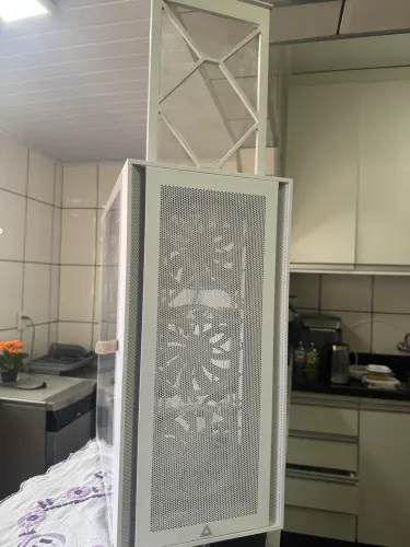 Gabinete Gamer Mid Tower Montech Air 1000 LITE White (Já com 6 Fans)