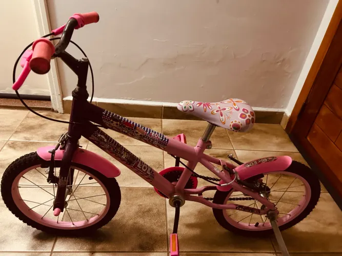 Bicicleta infantil usada aro 16 feminina LOL Surpraise