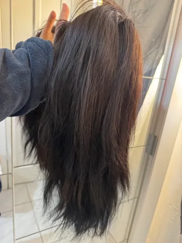Vendo peruca de cabelo humano