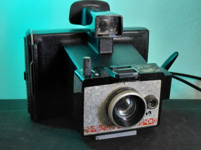 [colecionável] Vintage Polaroid Land Camera 195x 