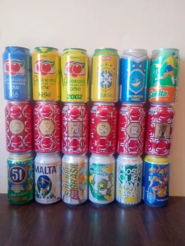 14 Latas colecionavel