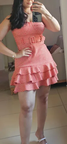 Vendo vestido xadrez adulto