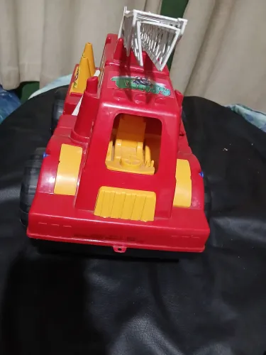 Caminhão de Bombeiro Tandy Cardoso Toys - Com Cones Originais (Excelente Estado)