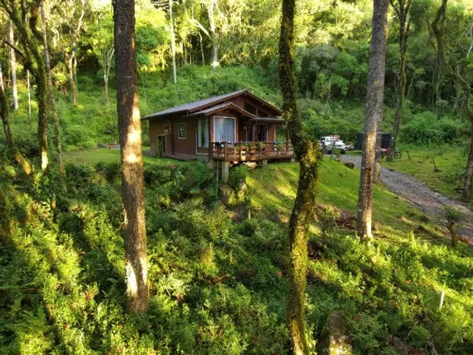 Encantadora Cabana em terreno de 23ha a 1300m altitude em Urubici-SC