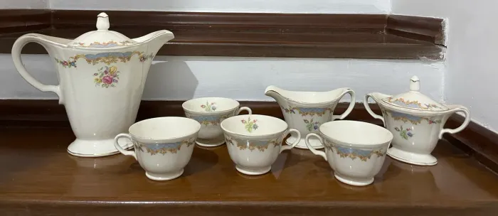 Conjunto de chá Edwin M. Knowles de 1944