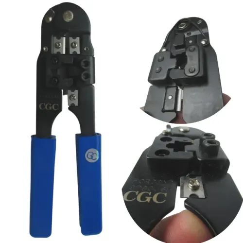 Alicate de Crimpagem Conector Rj45 Cabo de Rede Multifuncional _ FE181  
