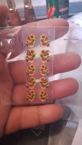 película 3d pra unhas
