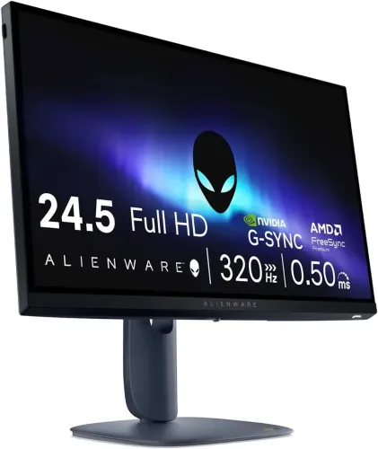 Monitor Gamer Alienware 24.5'', Full HD, 320Hz, 0.5ms | Excelente para jogos competitivos!