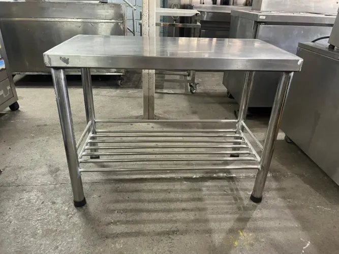 Mesa de apoio inox Aço 304 (1 Metro por 50)