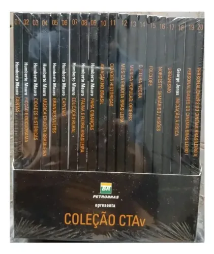 Coleção CTAv Petrobras Apresenta 20 DVDs Cinema Brasileiro