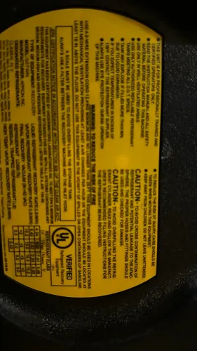 Recolhedora de Fluído Refrigerante Appion G5TWIN