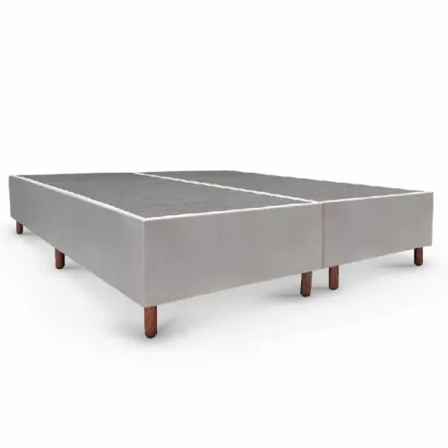 Base Box Casal King Tozatto Uni Naturale 193x203x26cm