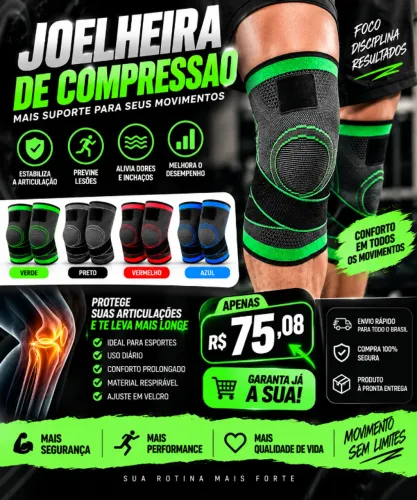 Par de Joelheira
