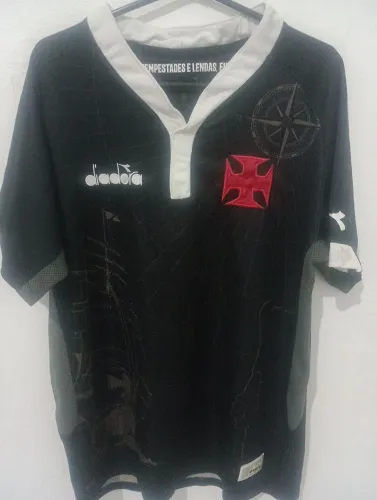 Camisa Vasco 2018 Diadora ||| Preta 120 Anos - Tamanho P (Rara/Colecionador)