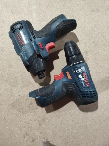 Kit parafusadeira Bosch 12v