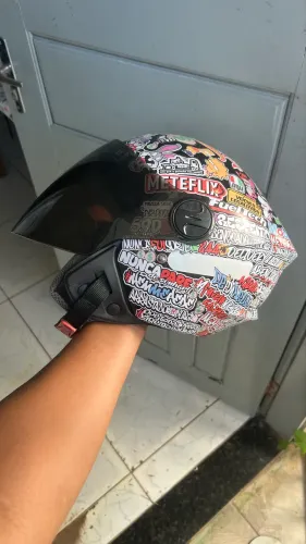 Capacete aberto TAM.58