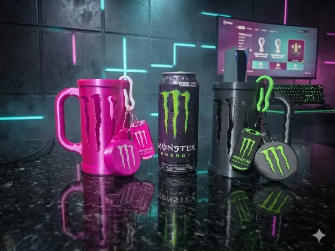 Porta copo Monster