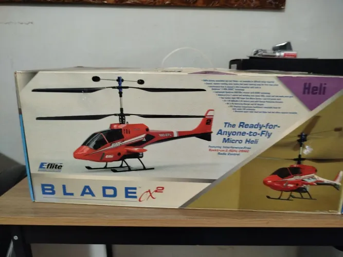 HELI BLADE CX2 COMPLETO COM BATERIA