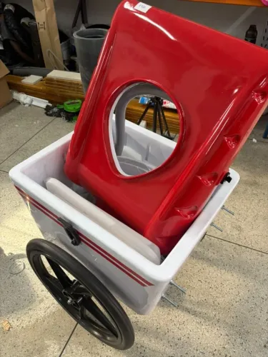 Carrinho Para Picolé T350 - Capacidade 250-300 Un