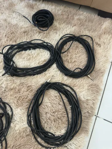 5 CABOS DE RETORNO PARA BANDA - P10/P2 FÊMEA