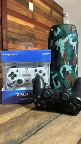 Controle PlayStation 4 wireless conectividade