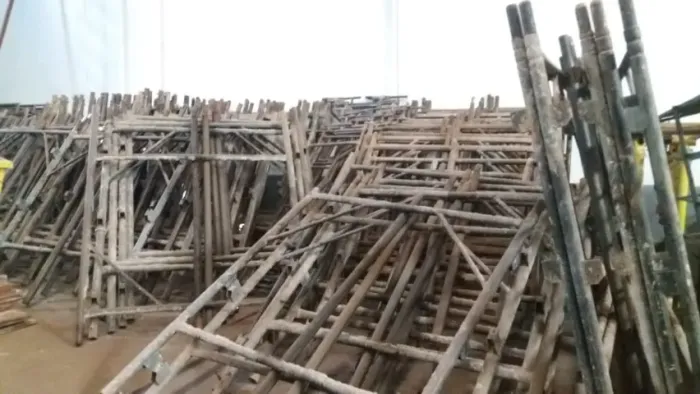 ESTRUTURA METALICA PARA ELEVADOR DE OBRA