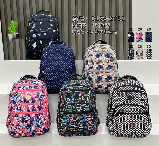 Mochilas casuais e escolares