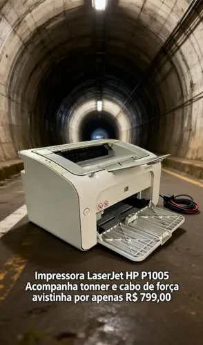 IMPRESSORA lASER HP P1005