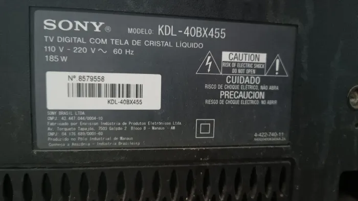 Tv Sony Bravia 40"